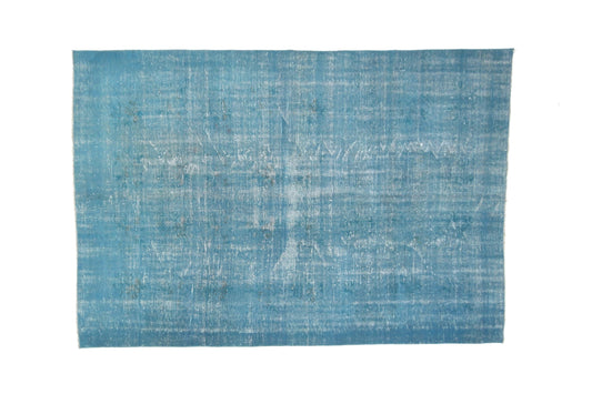 6x8 Turkish Rug Turquois ,Overdyed Vintage Carpet Rug, Vintage Rug, Oushak Rug, Turkish Rug 5x8, Coastal Decor, Living Room, 3329