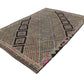 Kilim Rug, Area Rug, Turkish Kilim, Vintage Kilim, Brown Rug, Plain Rug, Goat Hair, Eclectic Rug, Kilim Rug 7x10 Shabby Chic, 8175