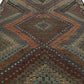Kilim rug Terracotta, Turkish Kilim rug Eclectic ,One of a kind Vintage Kilim Rug ,Handmade Kilim Rug, Area Rug 7x9, KiLİM RUG 7x9, 8179