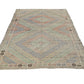 Turkish rug, Kilim rug 6x9 , Vintage rug, Area rug, Faded rug, Pastel rug, Floor rug, Unique rug, Vintage Kilim, Turkish Kilim, 8181