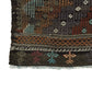 Kilim rug Terracotta, Turkish Kilim rug Eclectic ,One of a kind Vintage Kilim Rug ,Handmade Kilim Rug, Area Rug 7x9, KiLİM RUG 7x9, 8179