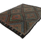 7x10 Handmade Kilim Vintage Area Primitive Unique Old Antique Turkish Kilim rug , 8191
