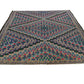 7x10 Kilim rug Turkey, Stunning Turkish Kilim rug, Vintage rug Rustic ,Handmade Area Wool Kilim rug, One of a kind, Shabby chic, 8192