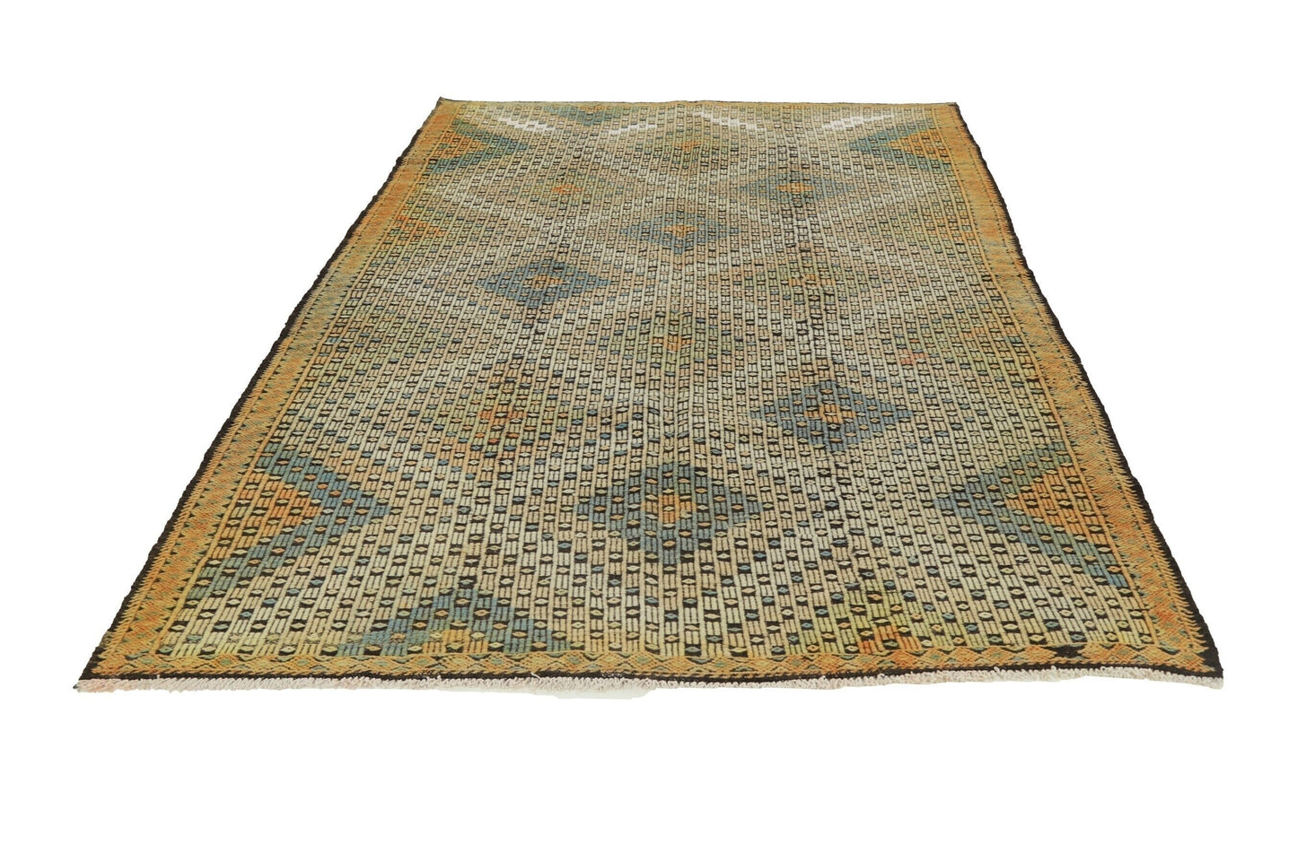 Vintage Kilim rug ,Turkish Kilim Rug, Kilim rug , Handmade rug, One of a kind Kilim rug 6x10 ,Rug for Entryway, Gift for Wedding, 8197