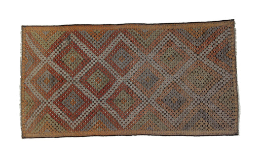 Kilim rug, Contemporary Decor Kilim rug, Turkish Vintage Kilim rug, Area Wool Decorative Rug, KİLİM RUG 6x12,Living room, Entryway rug, 8133