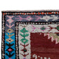 3x9 Runner rug ,Turkish Oushak Vintage Runner Rug, Eclectic Fine Aztec Runner rug, Hallway Boho Kitchen rug, One of a kind, Rug Runner, 7230