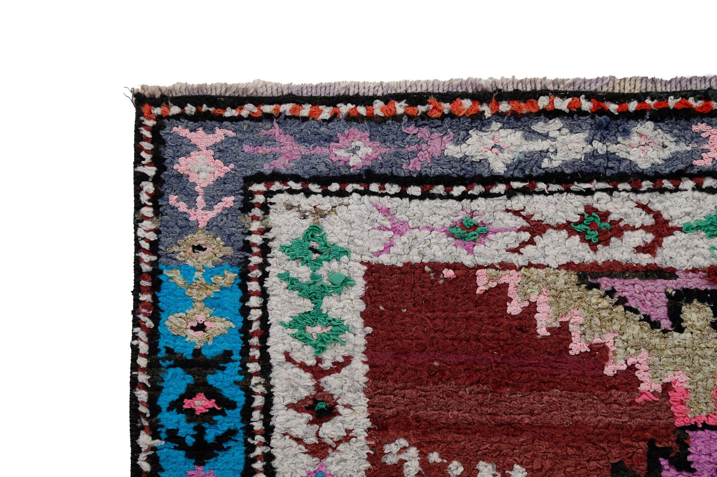 3x9 Runner rug ,Turkish Oushak Vintage Runner Rug, Eclectic Fine Aztec Runner rug, Hallway Boho Kitchen rug, One of a kind, Rug Runner, 7230