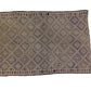 5x7 Area Muted Kilim rug, Fine Handmade Pastel Kilim rug ,Turkish Vintage Kilim rug, Office rug, Bedroom rug, Flat weave ,8215