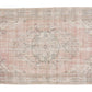 Turkish Vintage Rug, Handmade Area Rug, Oushak Antique Rug, Neutral Rug, Bedroom Rug, Bohemian Rug, Anatolia Rug, Turkey Rug, Rug 5x9, 12635