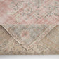 Turkish Vintage Rug, Handmade Area Rug, Oushak Antique Rug, Neutral Rug, Bedroom Rug, Bohemian Rug, Anatolia Rug, Turkey Rug, Rug 5x9, 12635