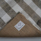 Vintage Handmade Kilim Rug, Turkish Striped Kilim Rug, Area Unique Kilim Rug, Neutral Floor Rug, Scandinavian Rug, Kilim Rug 6x11, 13007