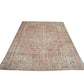 Vintage Oushak Rug, Turkish Area Rug, Handmade Antique Rug, Entryway Rug, Carpet Rug, Anatolia Rug, Turkey Rug, Neutral Rug, Rug 6x10, 12058