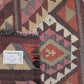 Handmade Antique Runner Rug, Oushak Vintage Runner Rug, Turkish Eclectic Runner Rug, Anatolia Rug, Bohemian Rug, Runner Rug 3x10, 11408