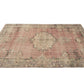 Vintage Handmade Rug, Turkish Oushak Rug, Area Eclectic Rug, Neutral Faded Rug, Bedroom Rug, Bohemian Rug, Anatolia Rug, Rug 6x9, 12032