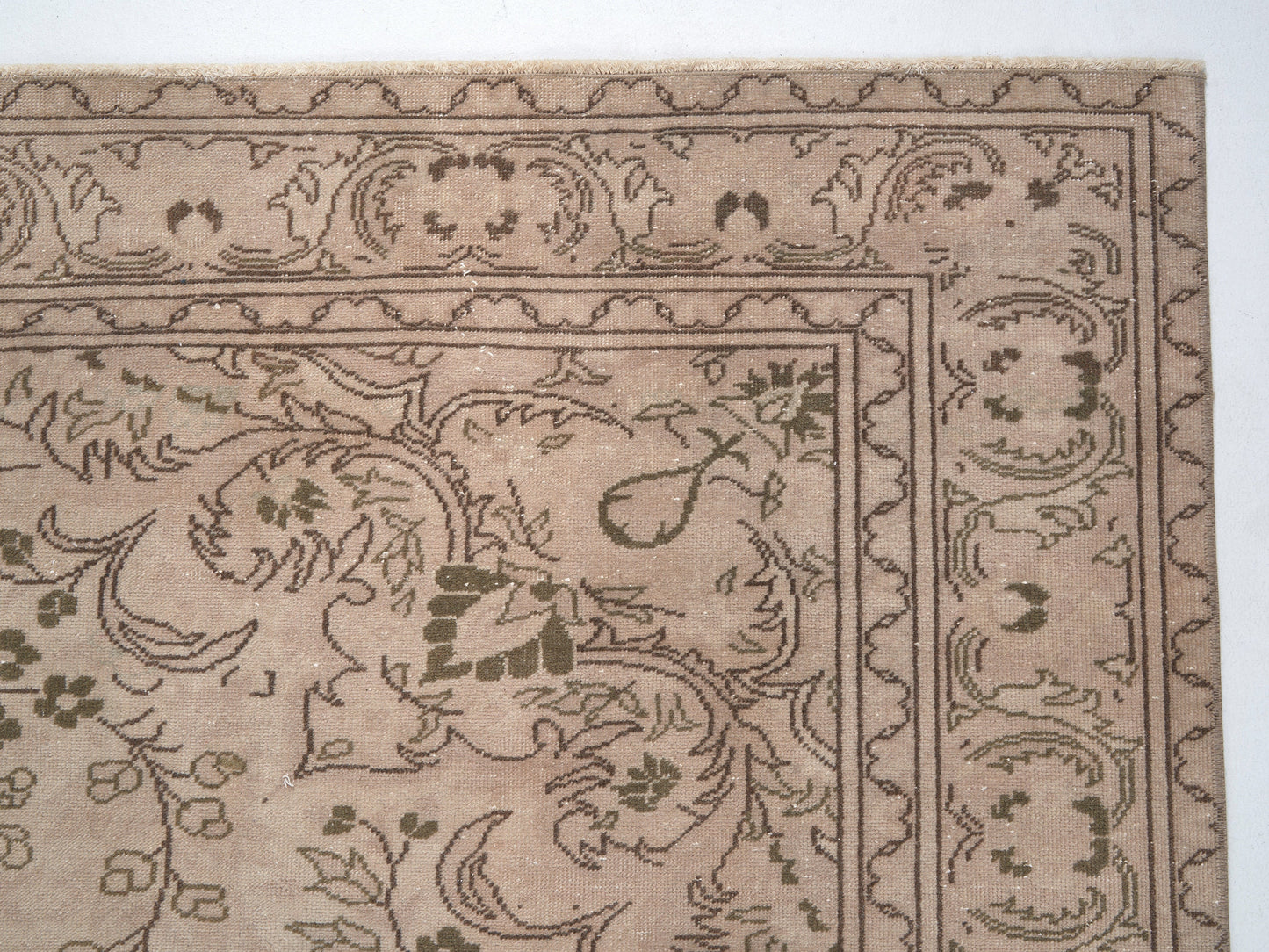Vintage Rug, Oushak Rug, Turkish Rug 6x10, Handmade Rug,Area Rug, Turkey Rug, Vintage Carpet, Bedroom Rug, Primitive Rug, Neutral Rug, 11222