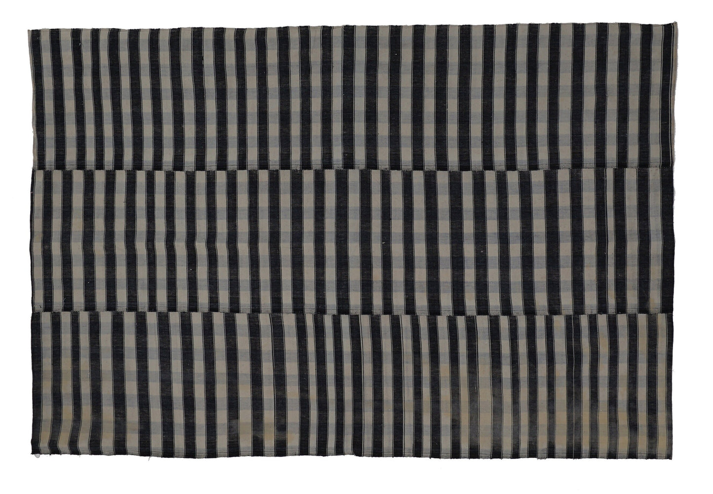 Vintage Area Kilim Rug, Handmade Flat Weave Kilim Rug, Turkish Striped Kilim Rug, Farmhouse Decor, Bedroom Rug, Kilim Rug 6x8, 12977