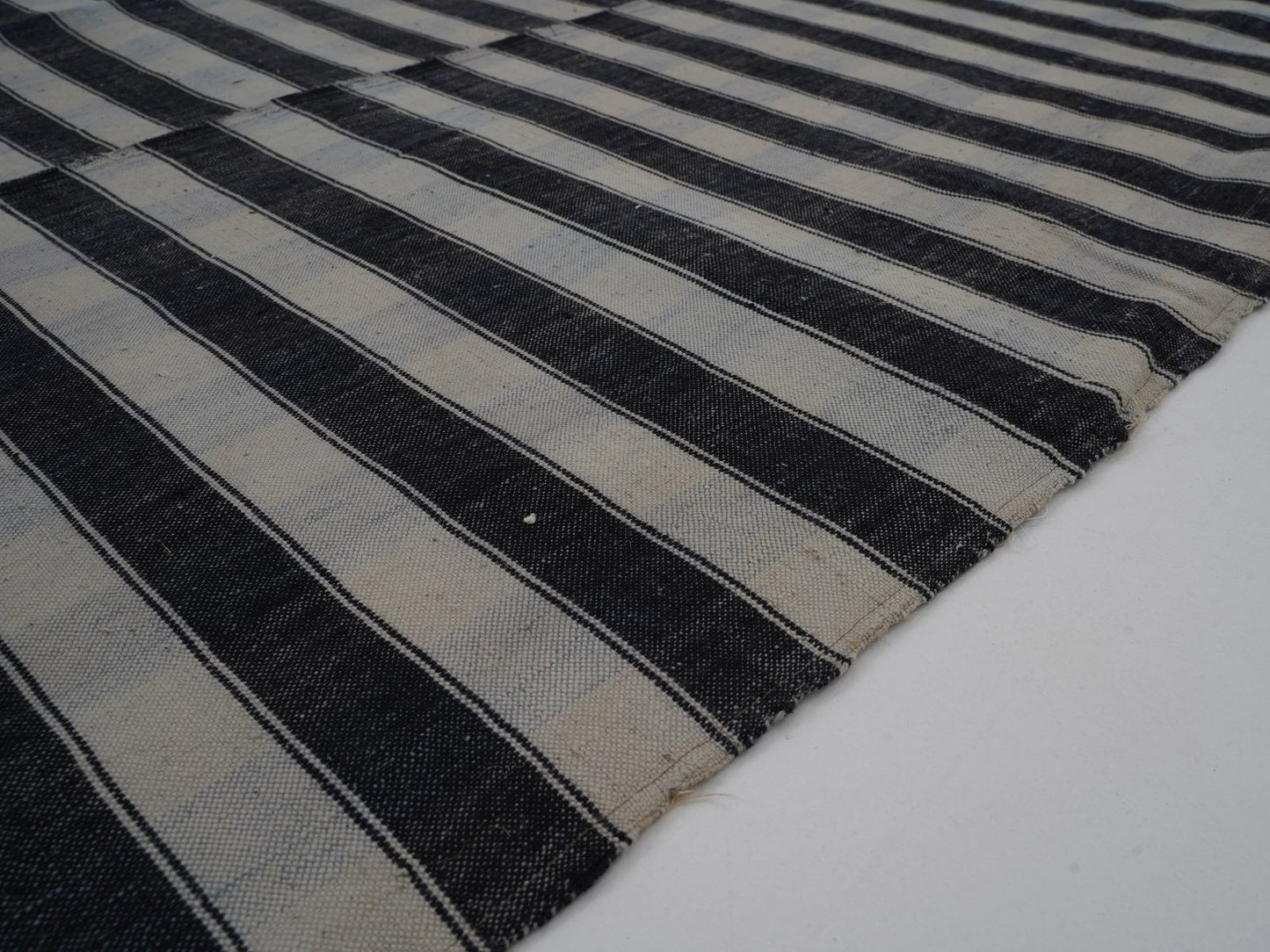 Vintage Area Kilim Rug, Handmade Flat Weave Kilim Rug, Turkish Striped Kilim Rug, Farmhouse Decor, Bedroom Rug, Kilim Rug 6x8, 12977