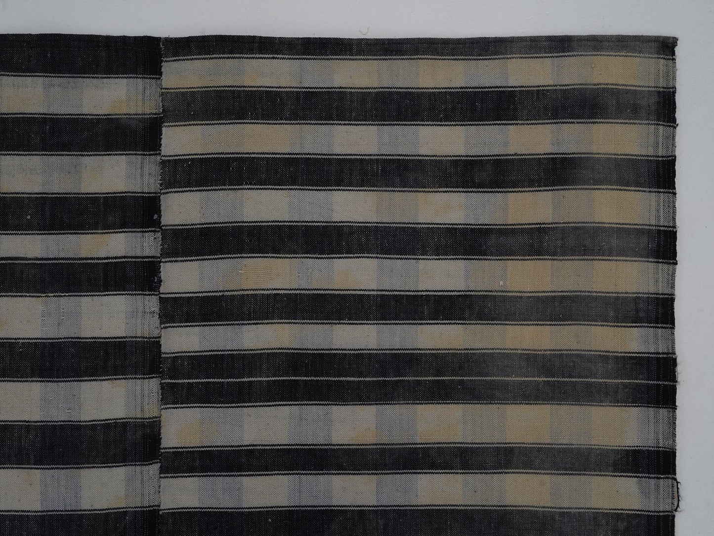 Vintage Area Kilim Rug, Handmade Flat Weave Kilim Rug, Turkish Striped Kilim Rug, Farmhouse Decor, Bedroom Rug, Kilim Rug 6x8, 12977