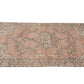 Oushak Vintage Rug, Turkish Area Rug, Handmade Antique Rug, Neutral Faded Rug, Entryway Rug, Anatolia Rug, Oushak Carpet, Rug 6x9, 12043